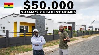 The CHEAPEST $50,000 HOMES in Accra Ghana! (crazy cheap houses)