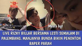 LIVE RIZKY BILLAR BERSAMA LESTI SEMALAM DI PALEMBANG. MANJANYA BUNDA BIKIN PENONTON BAPER