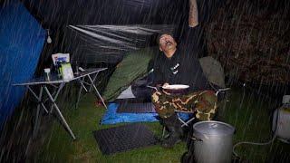 WEKA 2 Tent Tarp Rain Wind - Backyard Camp - Pork & Watercress Boil Up