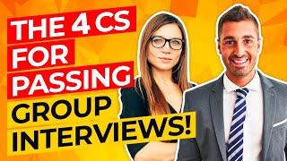 GROUP INTERVIEWS! How to PASS a Group Interview!