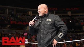 Goldberg returns to send a message to Brock Lesnar: Raw, Oct. 17, 2016