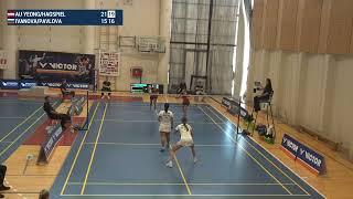 Match point - Au Yeong / Hagspiel vs Ivanova / Pavlova - WD, Final - Croatian Int. 2024