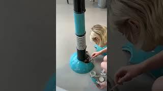 Super Speed Matilda! Repairing a ceramic lamp #ceramicrepair #process #ceramicrestoration