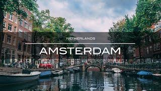 Amsterdam, Netherlands  - by Drone [4K]