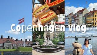 Copenhagen vlog 丹麥 哥本哈根 | 彩色小屋新港 小美人魚️ 運河船遊  新嘉士伯美術館️ | August 2023