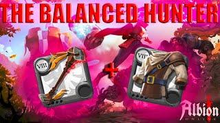 The Balanced Hunter (staff of balance + Hunter jacket) | solo mist | Albion online black zone pvp