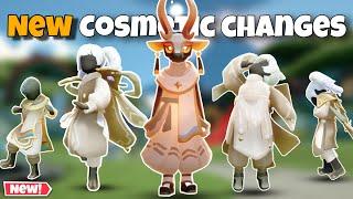 Season Of Radiance - New Cosmetics Changes And Updates | Sky Cotl | #skycotl