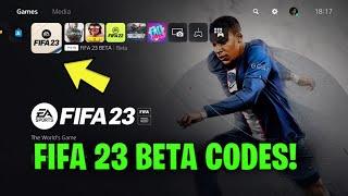 How To Get FIFA 23 BETA CODES! (Working Method)