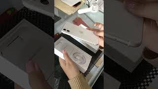 unboxing iPhone 11 white #iphone11  #apple #shorts