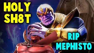 INSANE Black Order COMBO Destroys MEPHISTO | Whales MAD at This | MARVEL Strike Force