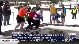 Special Olympics Wisconsin's 'Polar Plunge' kicks off in De Pere