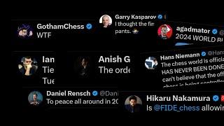 How Chess World Reacted on Magnus and Nepo Winning FIDE World Blitz Championship