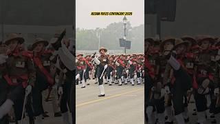 Assam Rifles Contingent 2025 Republic Day Parade Rehearsal #army #ncc #assamrifles