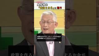 【泉房穂さん怒る】「献金が無いと政治ができない」はウソ！『政治資金規正法』自民党案を斬る　#shorts #泉房穂 #政治とカネ