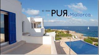 PUR Mallorca : Weiße Villa mit Meerblick und Infinitypool bei Santanyi