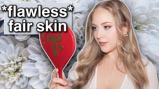 How to *Perfect* Fair Skin Wedding Makeup | Tips & Tricks for Pale Skin