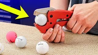 How I Turned Golf Balls into a Unique Epoxy Lamp