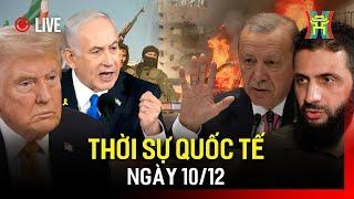 THỜI SỰ QUỐC TẾ: Syria 'rực lửa' hỗn loạn thời hậu Assad, Israel không kích như chốn không người