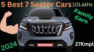 [ Top 5 ] 7 Seater Cars Under 10 Lakhs  Diwali Dhamaka 🪔🪔 Best Family Cars Under 10 Lakhs 