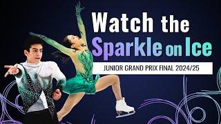 Sparkle on Ice | Watch the drama at ISU Junior Grand Prix Final 2024/25 | #JGPFigure