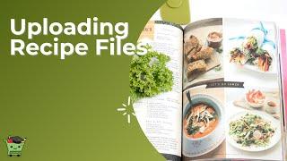 How To Upload Recipe Files | ClassCart