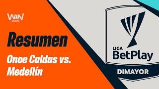 Once Caldas vs. Medellín (resumen y goles) | Liga BetPlay Dimayor 2024-2 | Fecha 12