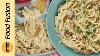 Creamy Carbonara Spaghetti Recipe by Food Fusion