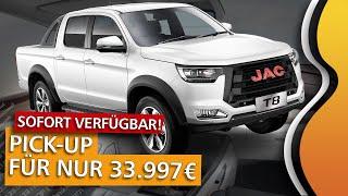 JAC T8 PRO: Pick-up mit Mitsubishi-Motor - 4x4 - 360° Kamera | DIE GÜNSTIGE ALTERNATIVE!