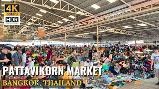 [BANGKOK] Pattavikorn Market "Shopping At The BIGGEST Secondhand MARKET"| Thailand [4K HDR]