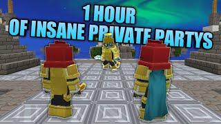 1 Hour On Intense Private Bedwars Partys [Blockman Go]