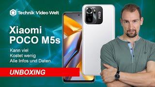 Xiaomi POCO M5s - Unboxing (deutsch) •   