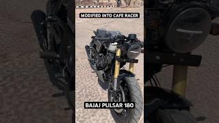 BAJAJ PULSAR 180 MODIFIED INTO CAFE RACER | JODHPUR