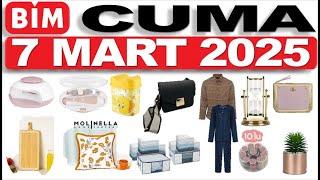 BİM BU CUMA  BİM 7 MART 2025 KATALOĞU  AKTÜEL ÜRÜNLER | RESMİ KATALOG | NET ANLATIM