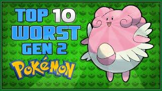 Top 10 WORST Gen 2 Pokémon | Pokémon Gold and Silver