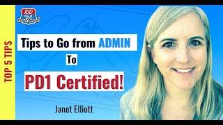 Go From Salesforce Admin to PD1 Developers [Top 5 Tips]! with Janet Elliott