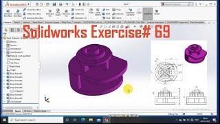 SOLIDWORKS EXERCISE# 69 | 3D MODELLING FOR BEGINNERS