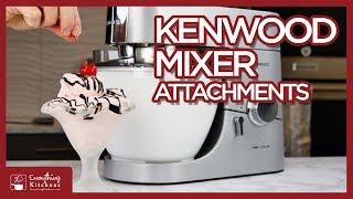 Kenwood Mixer Attachments - Chef Titanium Blender, Food Processor, and More