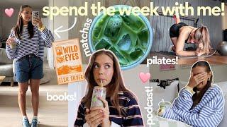 vlog: spend a week with me! pilates, books, friendships, podcast, food