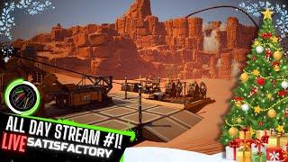 ALL DAY STREAM #1 : SATISFACTORY AND MORE! | Triclaw Gaming LIve Stream