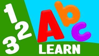 Toddlers Learning Videos For 3 Year Olds | Educational Videos For Kids | ABC,123,Shapes and Fruits