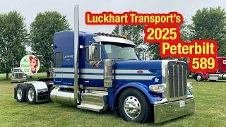 Luckhart Transport's 2025 589 Peterbilt Truck Tour