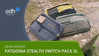 Patagonia Stealth Switch Pack 3L - flexible 100% recycled 3-in-1 Chest Pack for your Waders.