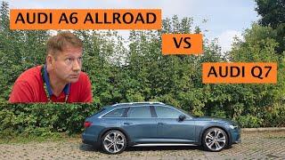 Зачем покупать Audi A6 Allroad Quattro если есть Q7? В чем преимущества универсала? #audi #allroad