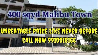 400 sqyd Builder Floor Malibu Town @ Most Affordable Price | Call Now 9910018166