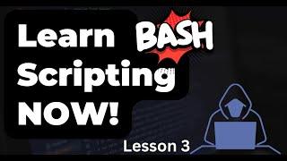 Learn Bash Shell Scripting NOW! Lesson 3 - Bash Functions