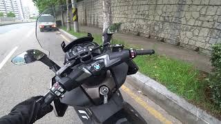 BMW C650GT 냉간시 끼리리 쉬이익 증상, 앞 핸들쪽 털털털 증상 잡는법