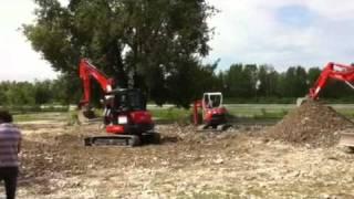 Fiera macchine movimento terra sul PIAVE