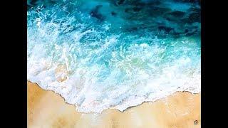 Ocean Water in Watercolors Painting Tutorial