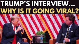 LIVE: Donald Trump's Fiery Interview With Tucker Carlson | Donald Trump Interview LIVE | US News