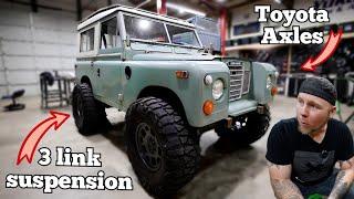 My Arctic Land Rover Build! Yeti The Snow Wheeler episode 1. Land Rover Series 3